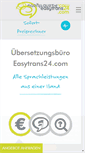 Mobile Screenshot of easytrans24.com
